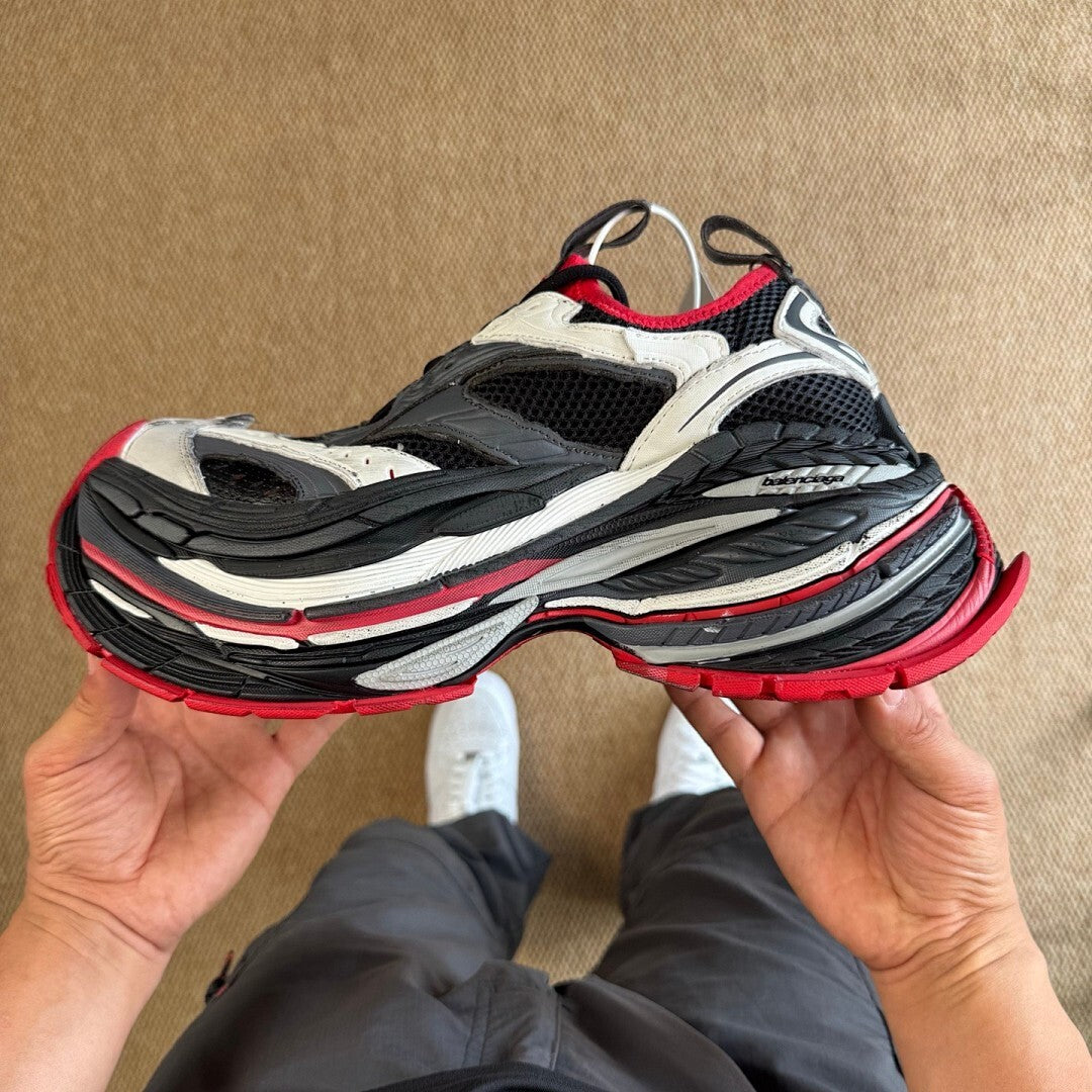 Balenciaga 3XL Trainer Black White Red Grey