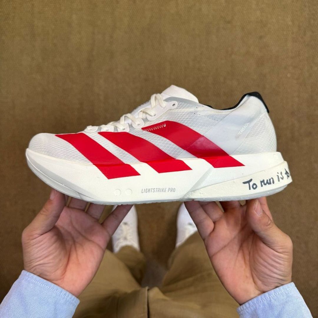 Adidas Adizero Adios Pro 3 GW8472 Cloud White / Solar Red / Core Black