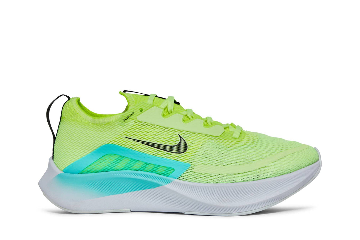 ( Women ) Nike Zoom Fly 4 Barely Volt Dynamic Turquoise CT2401-700