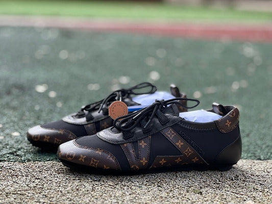 Louis Vuitton Run Away Sneaker Monogram Canvas Black