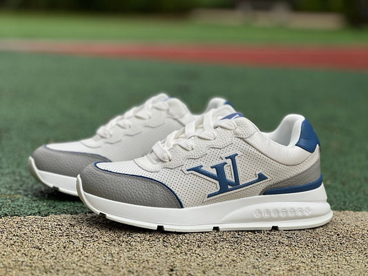 Louis Vuitton LV Runner Tatic Sneaker White, Grey and Blue
