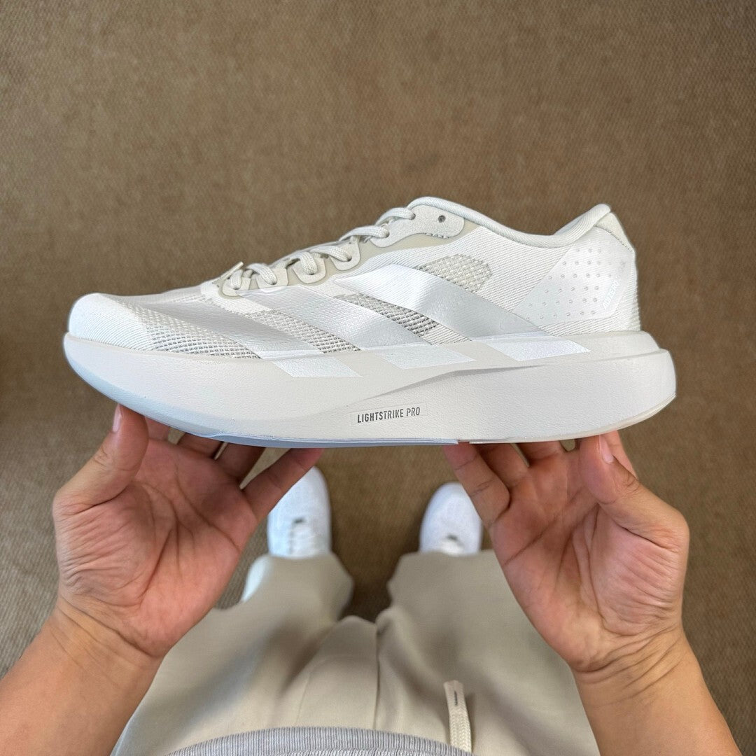 Adidas Adizero Adios Pro 3 Running Shoes Cloud White