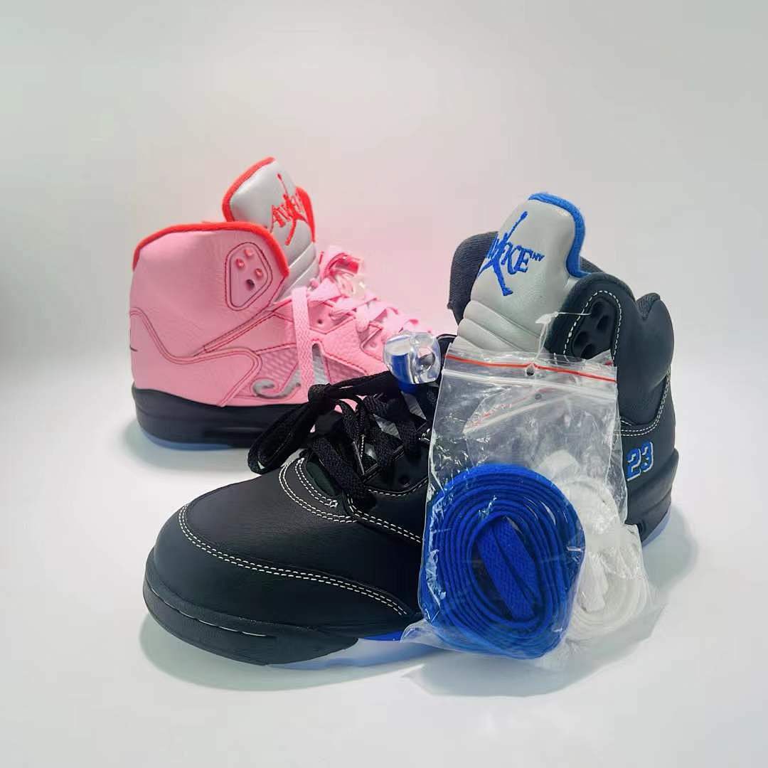 Air Jordan 5 Retro GS Pinksicle Pink Foam Black White 440892-600