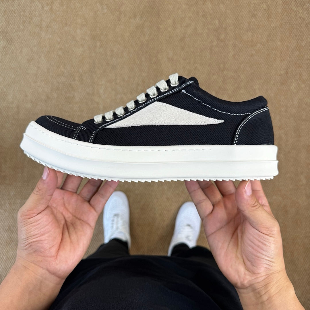 Rick Owens DRKSHDW Low Sneakers Black Milk DU01C6802DQ