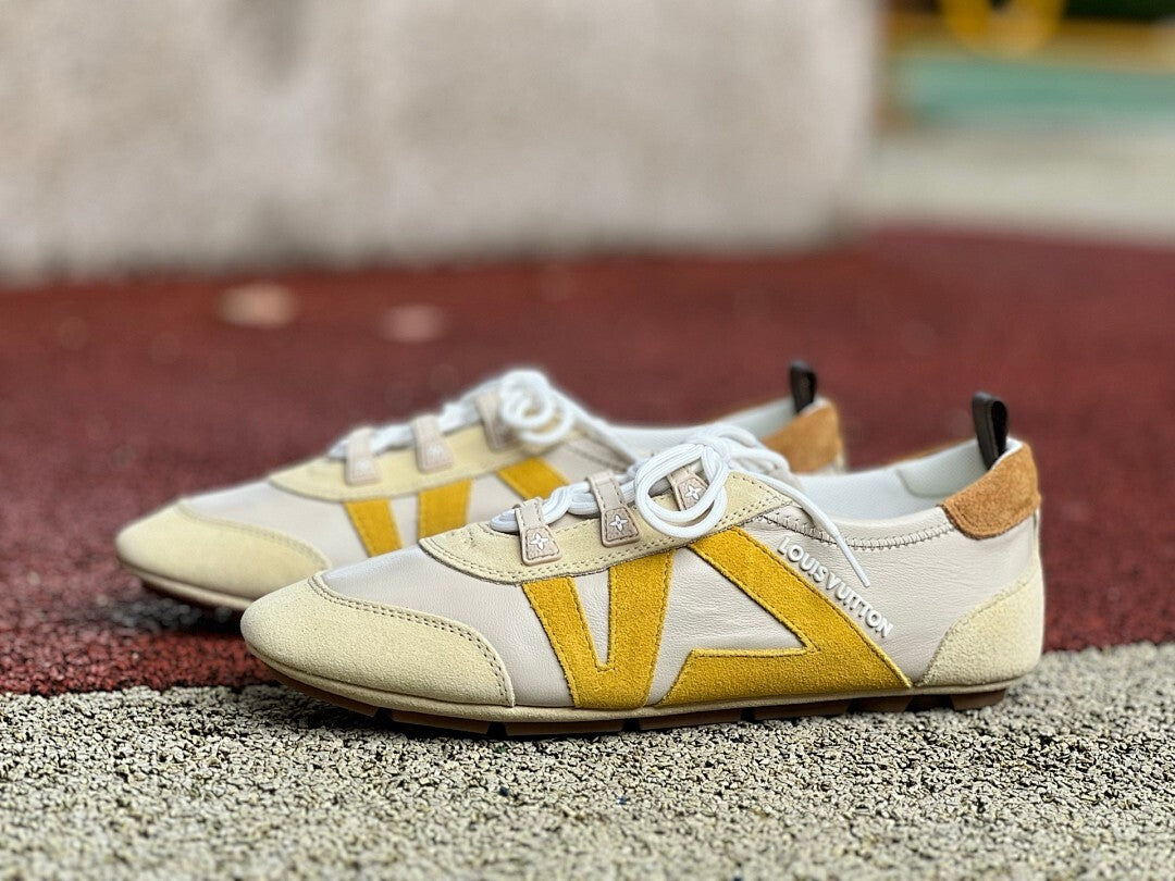 Louis Vuitton Run Away Sneaker Beige Yellow