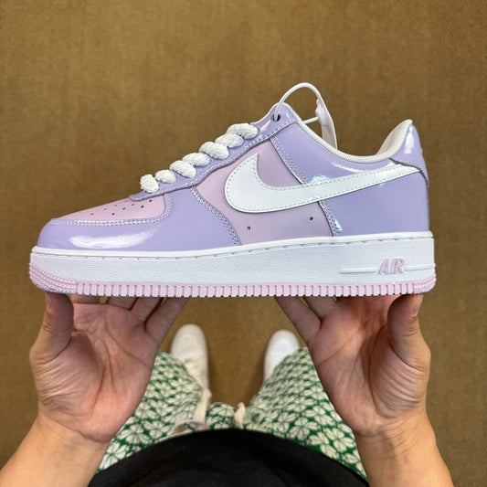 Nike Air Force 1 '07 LX Women's Iridescent Patent Lavender Pink