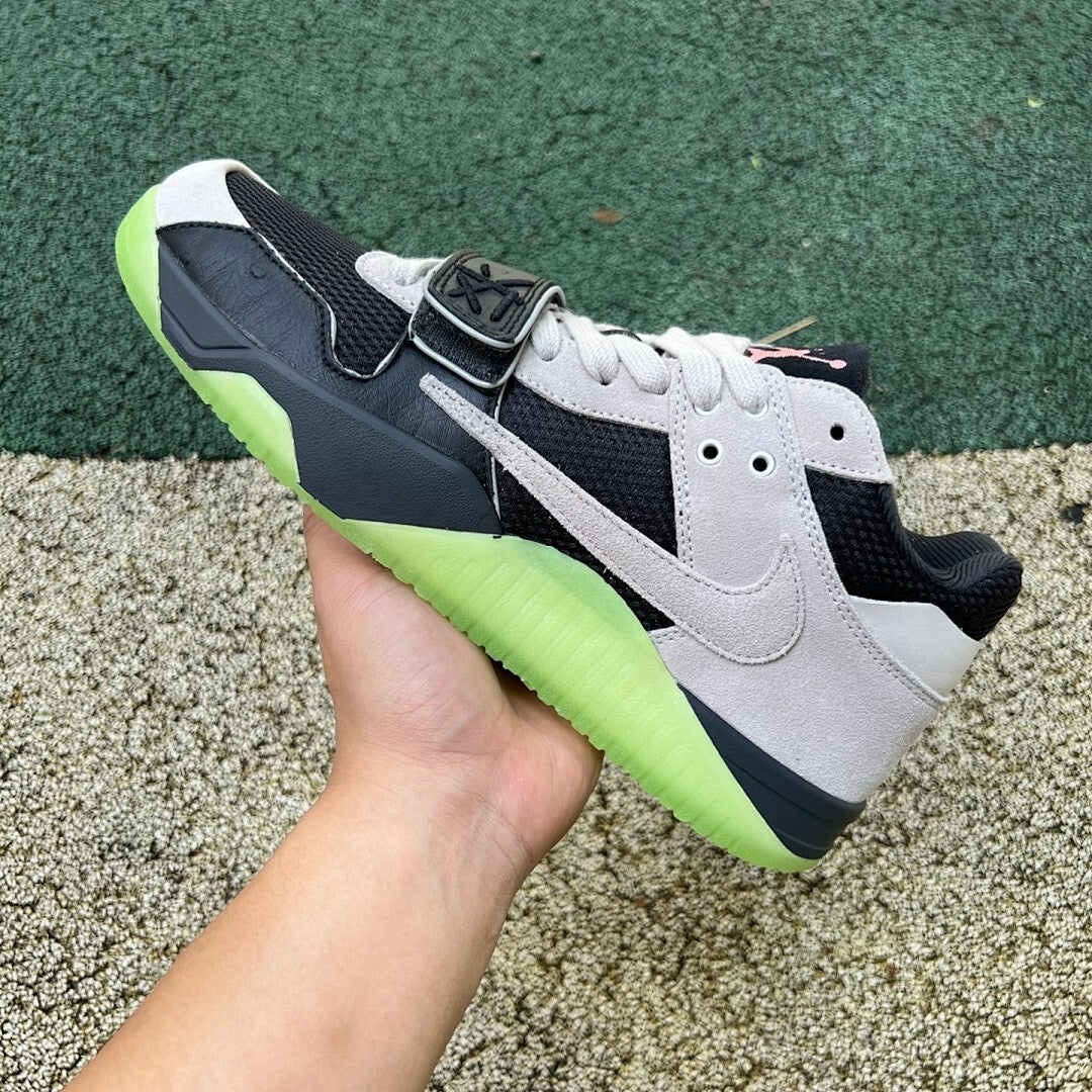 Nike Zion 2 Black Light Smoke Grey Volt Siren Red DV0527-060