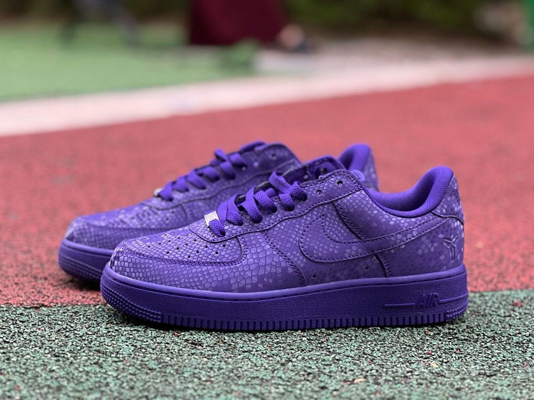Nike Air Force 1 Low Kobe Mamba Purple Snakeskin