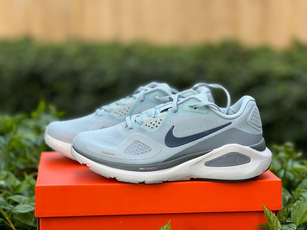 Nike React Miler 3 Running Shoes Light Marine Dark Smoke Grey DM3697-020
