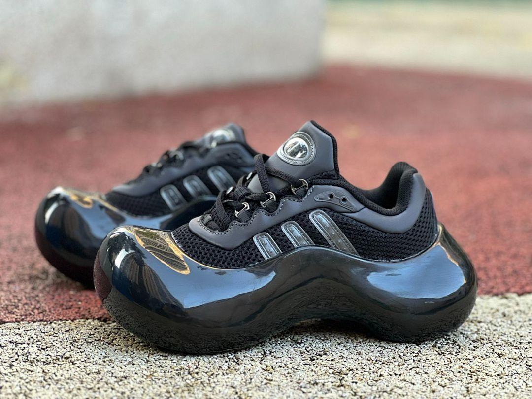 Adidas Adifom TRX Low Core Black Carbon Grey Six ID1647 Men's Women's Chunky Lifestyle Sneakers Shoes