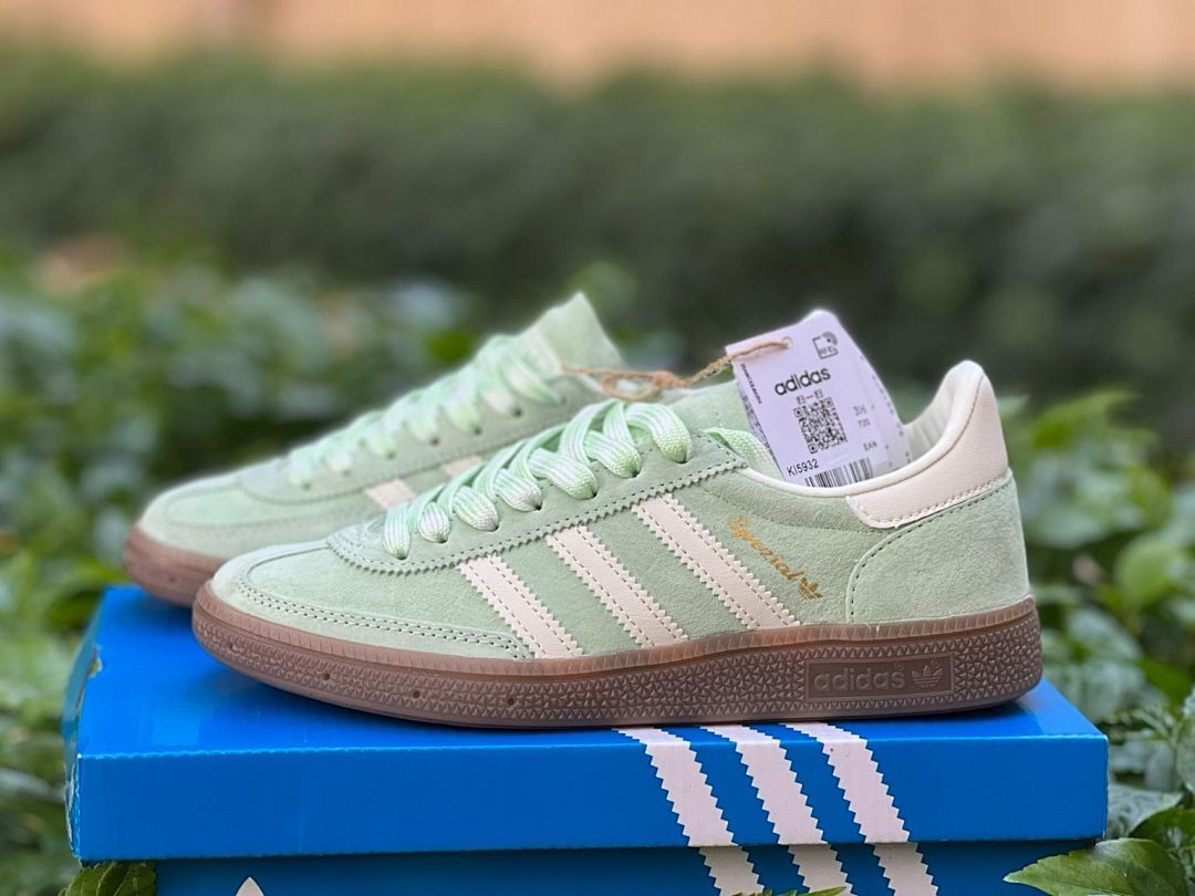 Adidas Originals Spezial KI5932 Light Green Mint Cream Gum Sole Sneakers