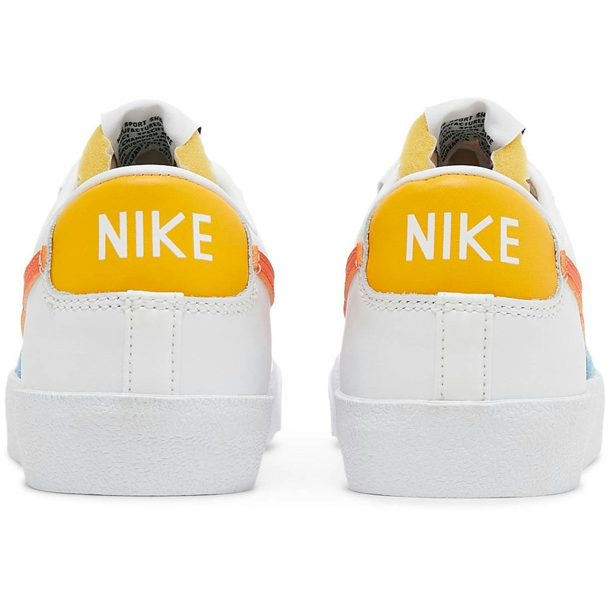 ( Women ) Nike Blazer Low '77 'White Orange' DC4769-105