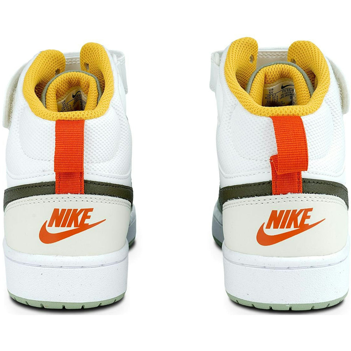 ( Youth ) Nike Court Borough Mid 2 Shoes 'Off White Green' FV3649-171