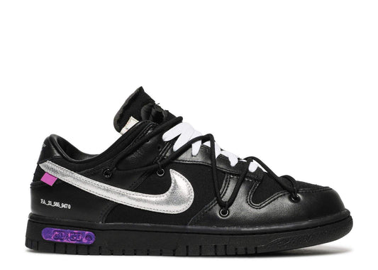 Nike Off-White X Dunk Low 'Lot 50 Of 50' Everlasting Sneaker