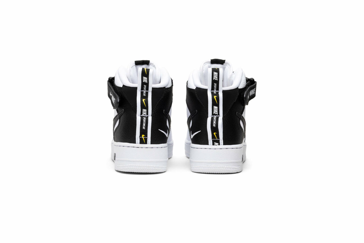 Nike Air Force 1 Mid Utility White Black 804609-103