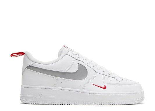 Nike Air Force 1 Low 'Cut Out Swoosh – White' Everlasting Sneaker