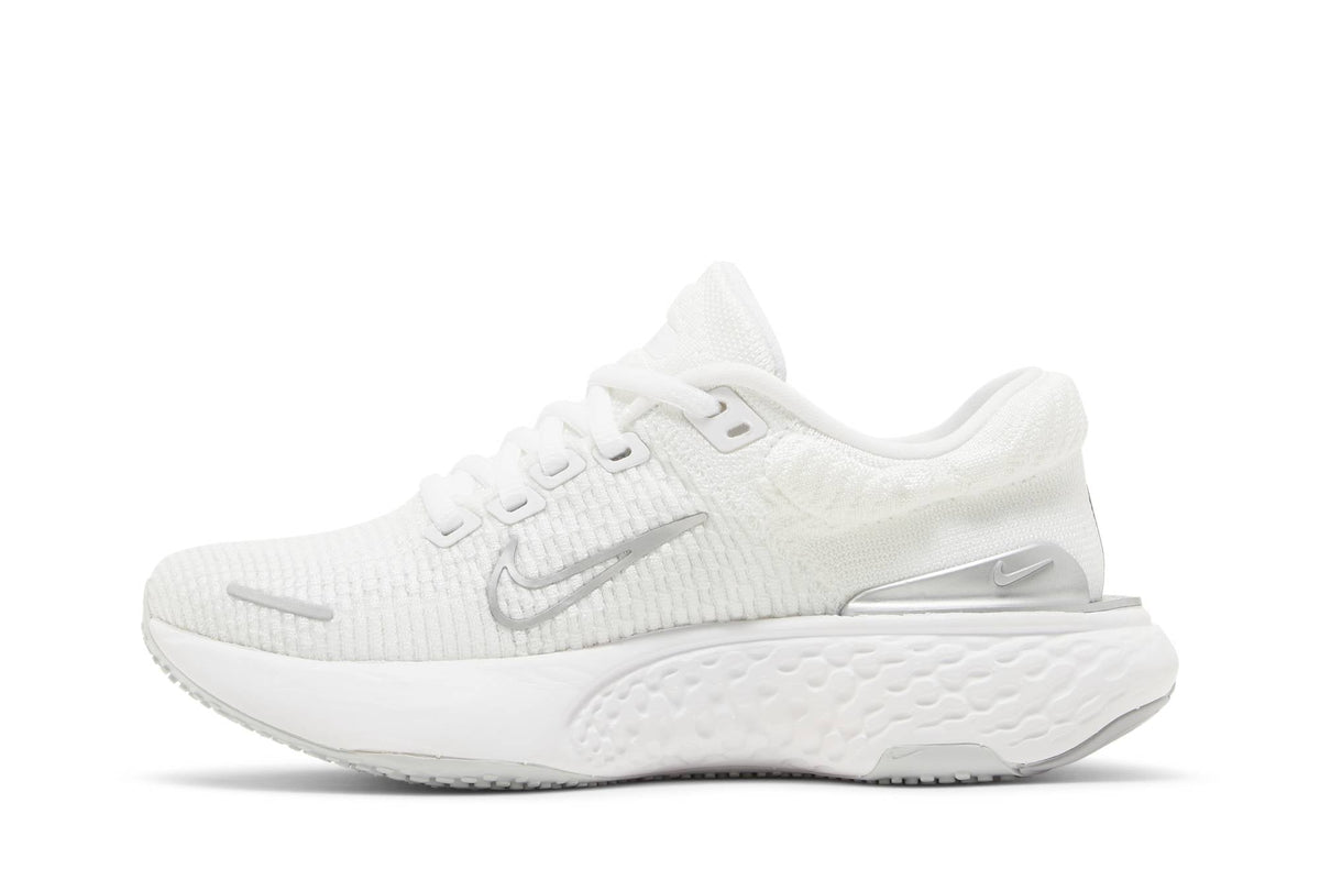 ( Women ) Nike ZoomX Invincible Run Flyknit 2 White Pure Platinum DC9993-101