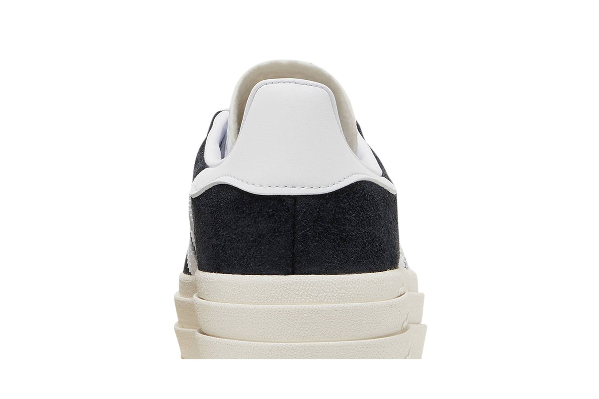 ( Women ) Adidas Gazelle Bold Black White HQ6912