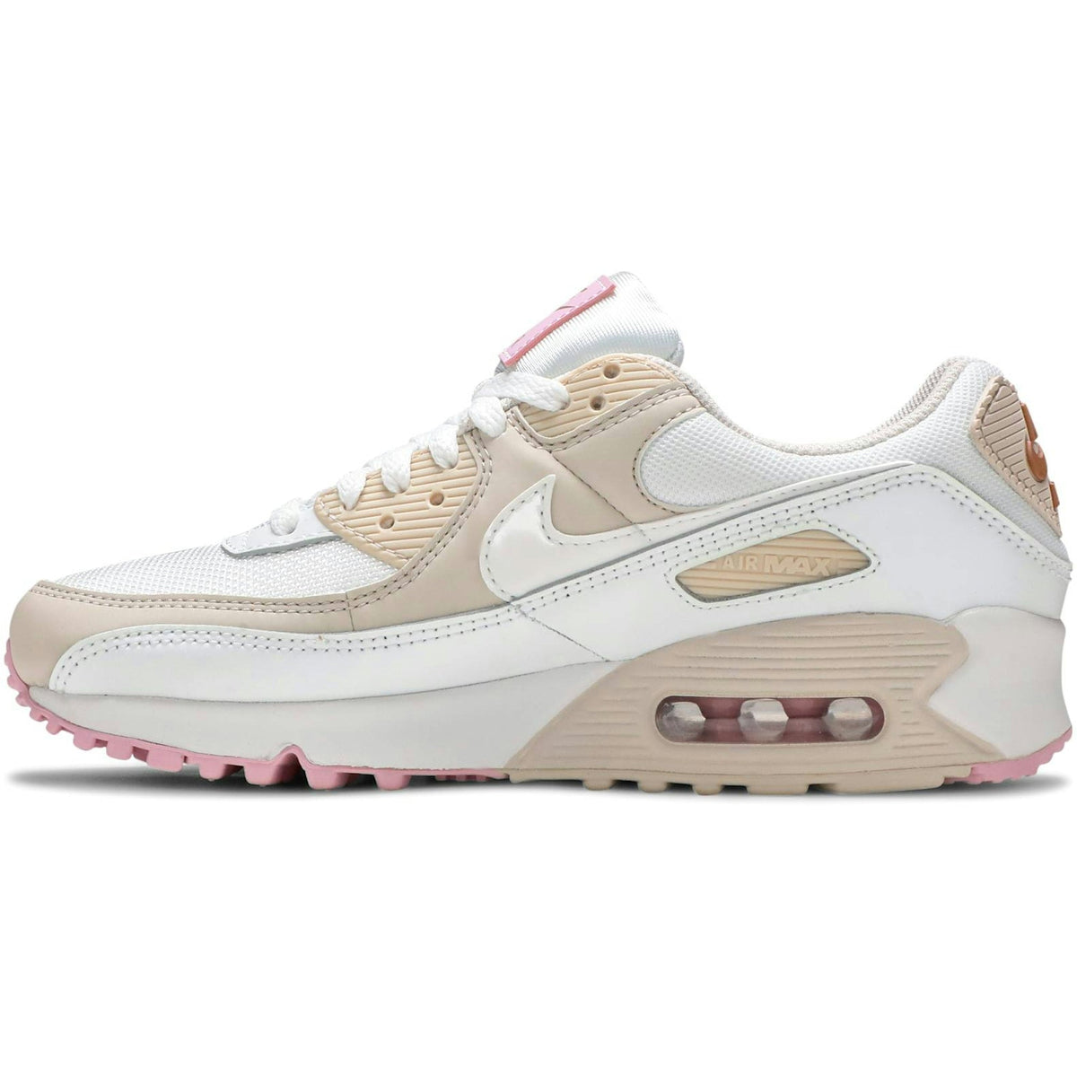 ( Women ) Nike Air Max 90 Summit White Light Orewood Brown CT1873-100