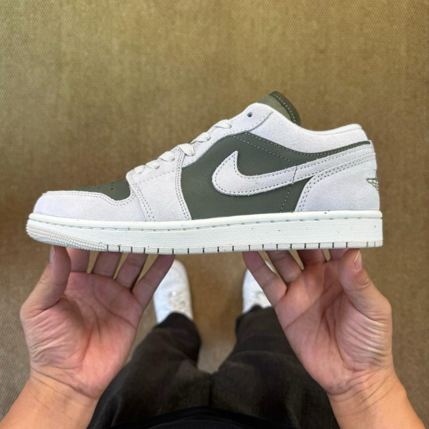 Jordan 1 Low SE Medium Olive Sail