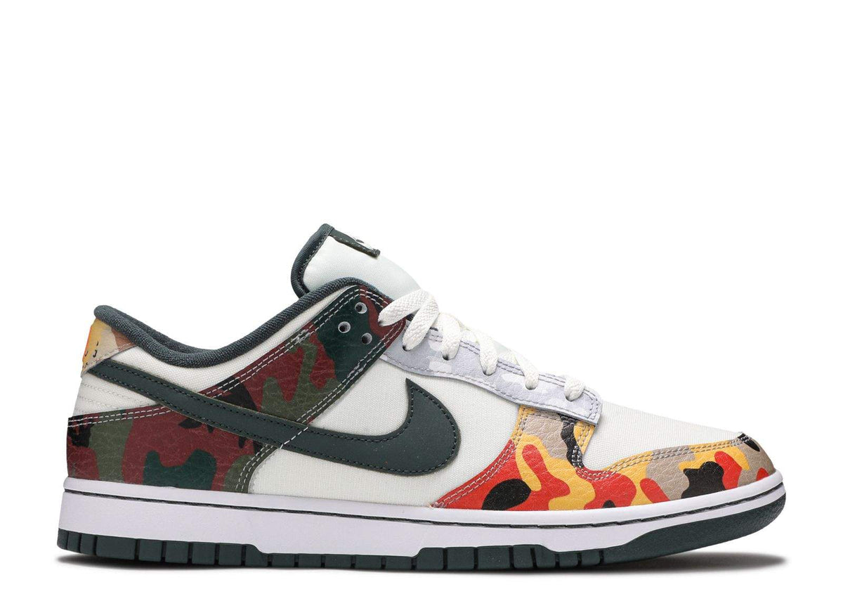 Nike Dunk Low SE 'Sail Multi-Camo' Revered Footwear