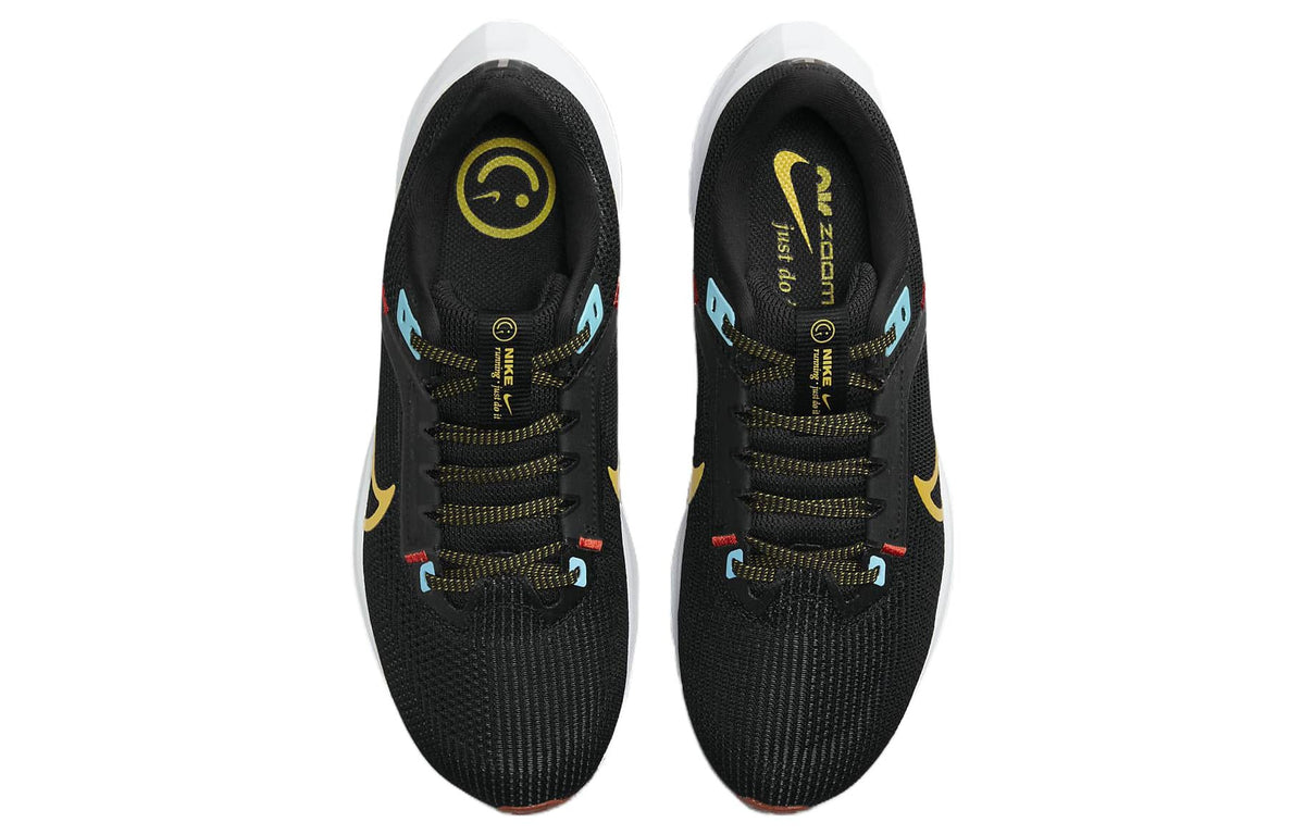 ( Women ) Nike Air Zoom Pegasus 40 Black Speed Yellow Blue DV3854-002