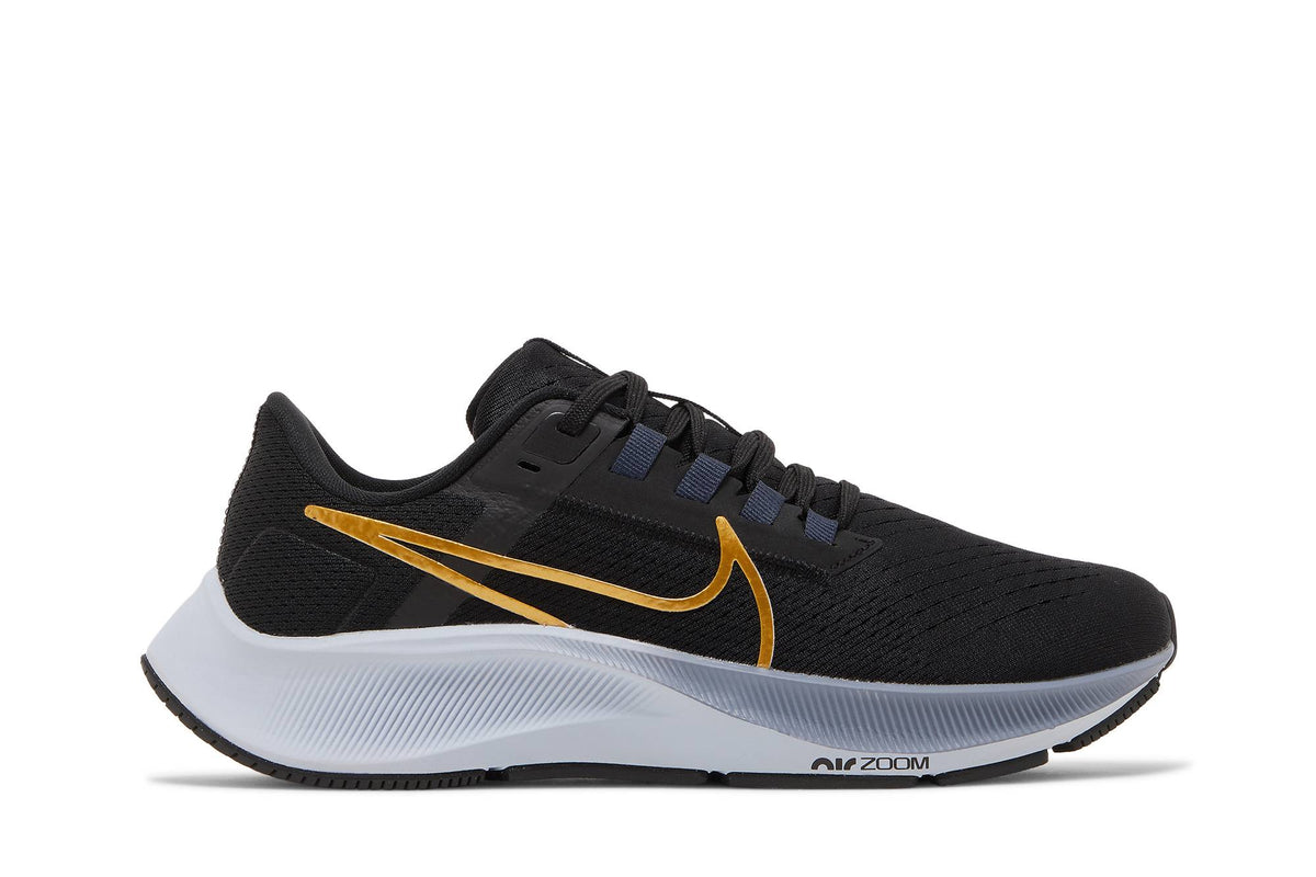 ( Women ) Nike Air Zoom Pegasus 38 Black Metallic Gold Coin CW7358-004