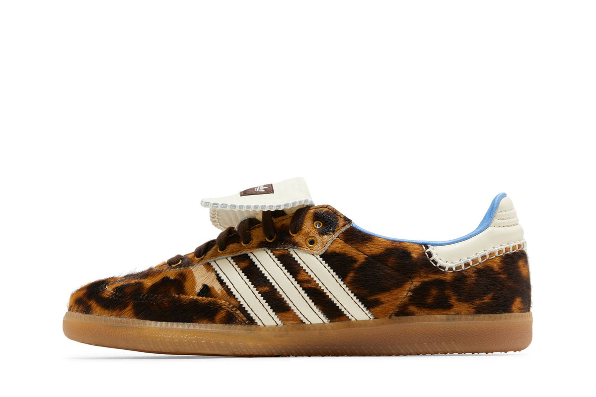 Wales Bonner X Adidas Samba Leopard Pony IE0578