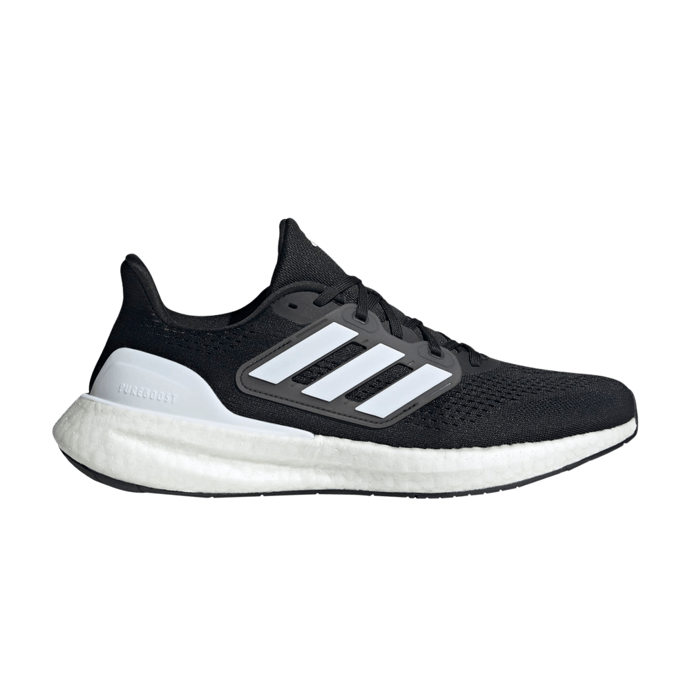 Adidas PureBoost 23 Wide Black White IF4839