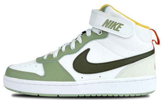 ( Youth ) Nike Court Borough Mid 2 Shoes 'Off White Green' FV3649-171
