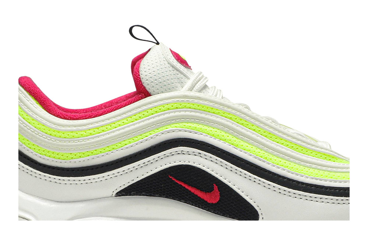 ( Youth ) Nike Air Max 97 White Rush Pink Volt CJ9978-100